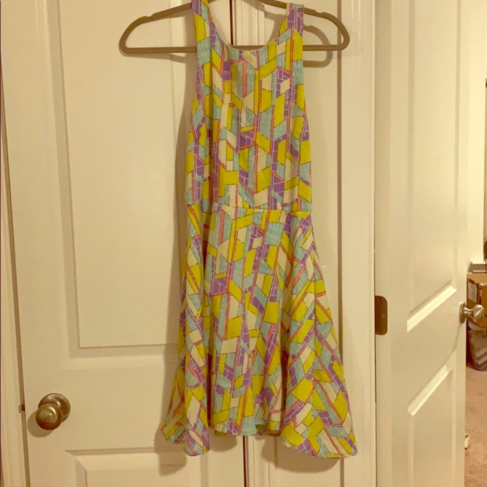 Neon/pastel dress